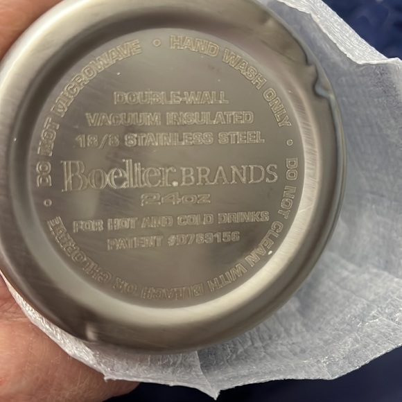 BoeLter insulated cups 24oz pick color NEW hot cold green or blue Tumbler - Picture 3 of 4